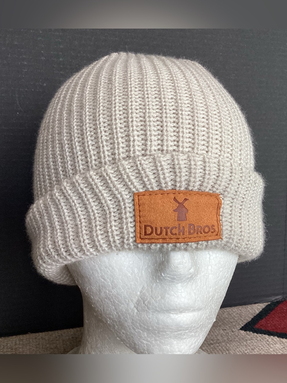 Dutch bros coffee knit beanie